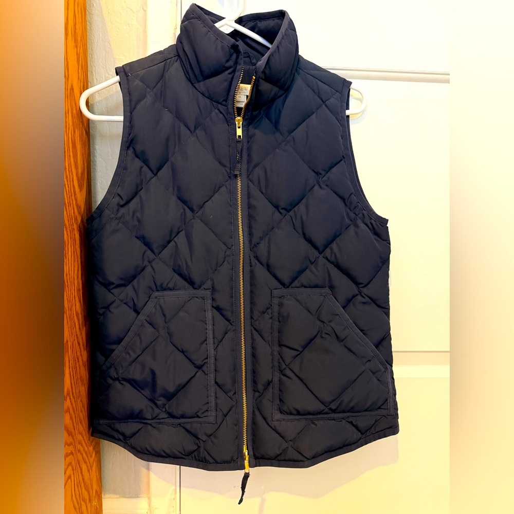 J Crew puff vest